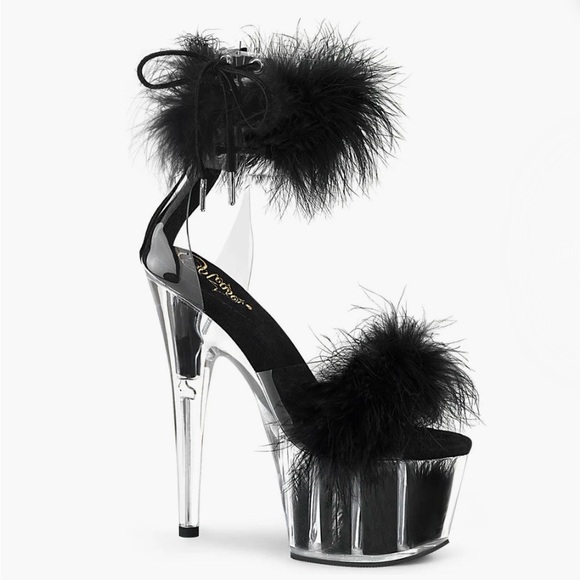 Pleaser Shoes - Elegant Black Pleaser Heels